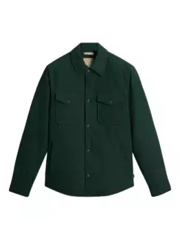 Куртка на пуговицах WOOLRICH, зеленый