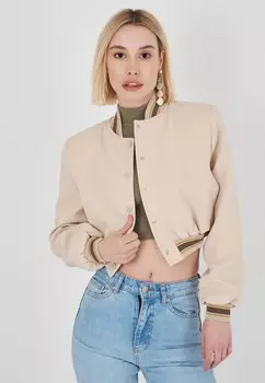 Куртка на ребристой подкладке Herita, бежевый