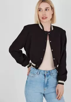 Куртка на ребристой подкладке Herita, черный