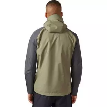 Куртка Namche GORE-TEX PACLITE мужская Rab, цвет Graphene/Light Khaki
