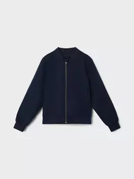 Куртка name it Bomber Jacke ohne Kapuze NKNMONSTER, темно синий