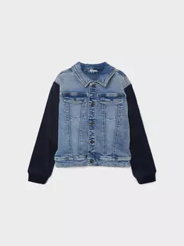 Куртка name it Jeans Jacke Stretch Denim NKMDAE, светло синий