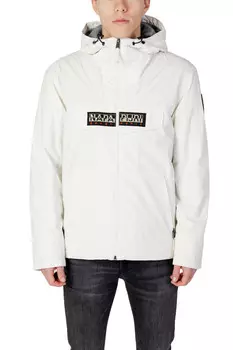 Куртка Napapijri на молнии, белый