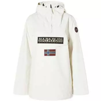 Куртка Napapijri Rainforest Nylon Windbreaker, цвет White Whisper