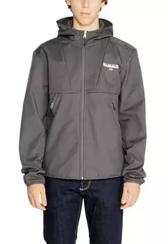 Куртка Napapijri с капюшоном, серый