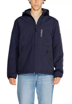 Куртка Napapijri с ветрозащитой, синий