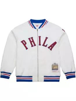 Куртка NBA 76ers 1966 Wilt Chamberlain Philadelphia 76ers Mitchell & Ness, белый