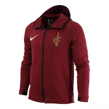Куртка nba cleveland cavaliers jacket red wine red Nike, красный