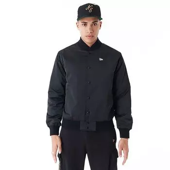 Куртка NE SATIN BOMBER JACKET New Era, цвет Schwarz