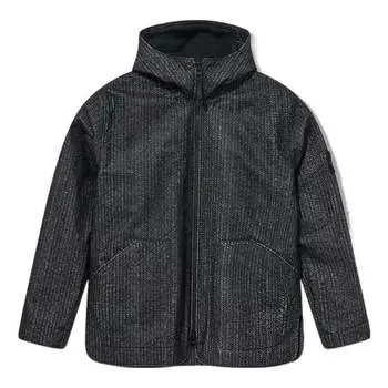 Куртка needle punched reflective jacket 'grey' Stone Island, серый