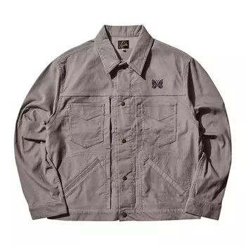 Куртка Needles Penny Jean Jacket Light Grey, серый