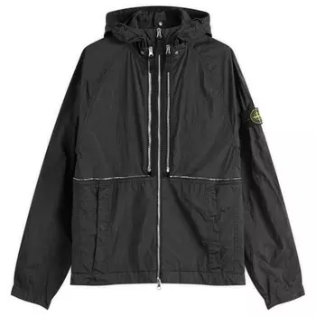 Куртка нейлон металл watro-tc econyl 2-в-1 Stone Island, черный