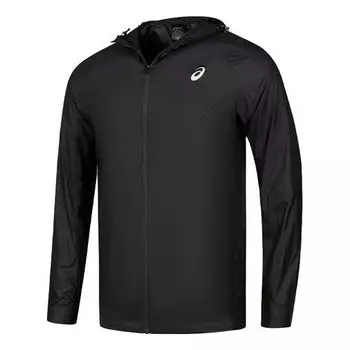 Куртка нейлоновая куртка Asics, черный