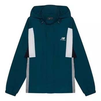 Куртка New Balance Athletics Higher Learning Windbreaker 'Teal White'