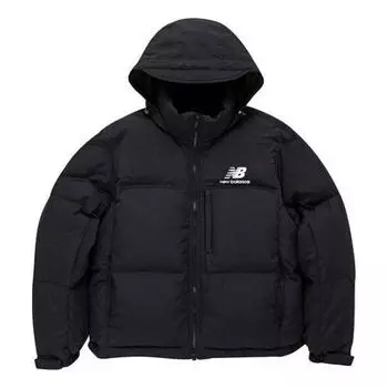 Куртка New Balance Down Casual Jacket 'Black', черный