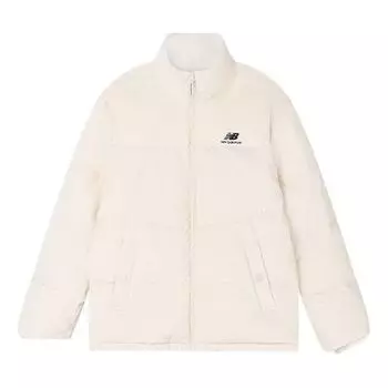Куртка New Balance Lifestyle Warm Down Jacket 'White', белый
