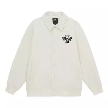 Куртка New Balance Sport Regular Fit Jacket 'White', белый