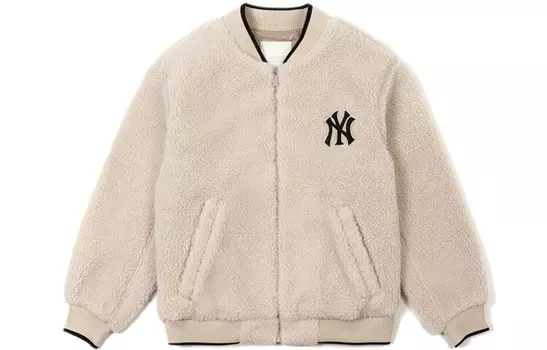 Куртка New York Yankees Velvet унисекс бежевый Mlb