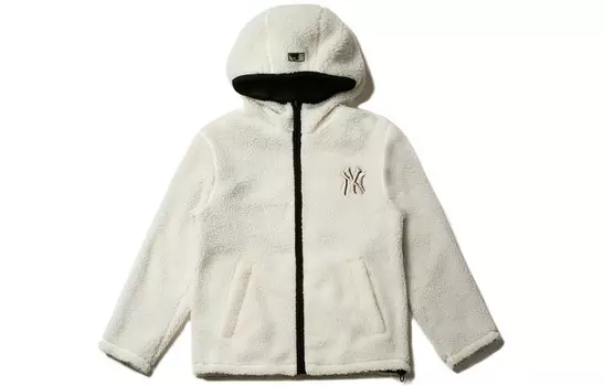 Куртка New York Yankees Velvet унисекс цвета слоновой кости Mlb, цвет Ivory White