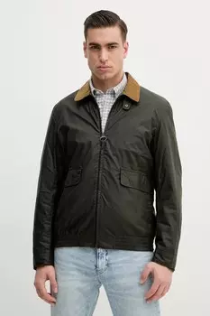 Куртка Newbury Wax Barbour, зеленый