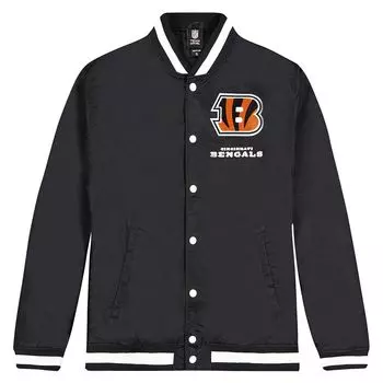 Куртка NFL CINCINNATI BENGALS LOGO SELECT VARSITY JACKET New Era, цвет Schwarz