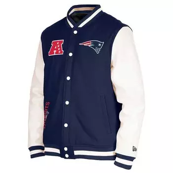 Куртка NFL NEW ENGLAND PATRIOTS SIDELINE VARSITY JACKET New Era, цвет Navyblau