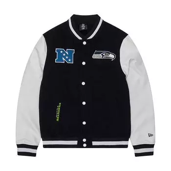Куртка NFL SEATTLE SEAHAWKS SIDELINE VARSITY JACKET New Era, цвет Navyblau