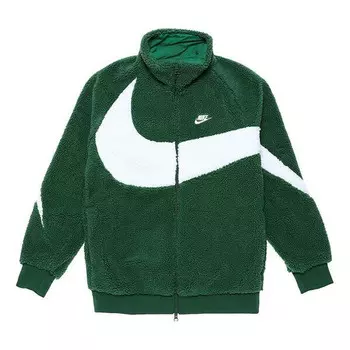 Куртка Nike Big Swoosh Reversible Boa Jacket (Asia Sizing) 'Green', зеленый