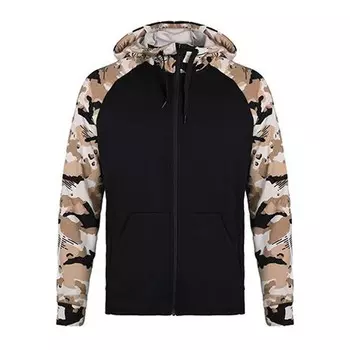 Куртка Nike Camouflage Splicing, черный/коричневый