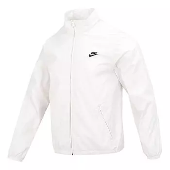 Куртка Nike Club+ Full-Zip Woven Jacket DX0673-030, белый