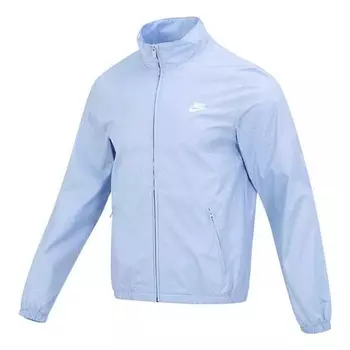 Куртка Nike Club+ zipped jacket 'Blue' DX0673-479, синий