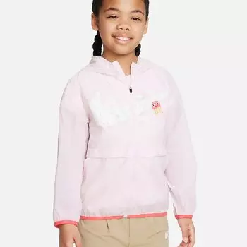 Куртка Nike Coral Reef Bow Toddler Sun, белый/светло-розовый/розовый