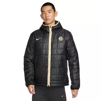 Куртка Nike Down Chelsea Synfil Lnd, черный/бежевый