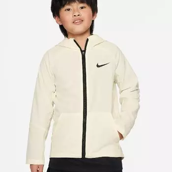 Куртка Nike Dry Fit Junior (Boy) Training Woven, светло-бежевый/черный