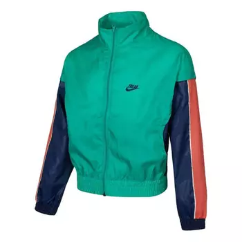 Куртка Nike Giannis Lightweight Colorblock Athleisure DA5670-372, зеленый