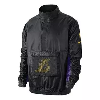 Куртка Nike Lightweight NBA Los Angeles Lakers Sports Jacket Black, черный