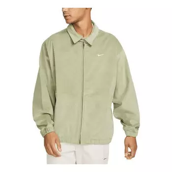 Куртка Nike Logo 'Oil Green White', зеленый