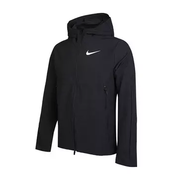 Куртка Nike Logo Woven Hooded Jacket, черный