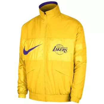 Куртка Nike NBA Los Angeles Lakers Courtside Lightweight, желтый/фиолетовый