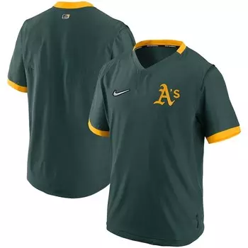 Куртка Nike Oakland Athletics, зеленый