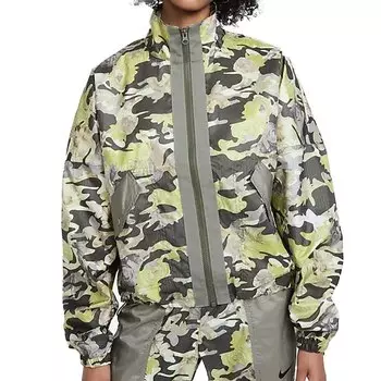 Куртка Nike Printed Windbreaker, зеленый