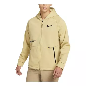 Куртка Nike Pro Therma-FIT 'Light yellow', Желтый