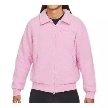Куртка Nike SB Sherpa Solid Color Sports Skateboard Jacket Pink CK5286-629, розовый