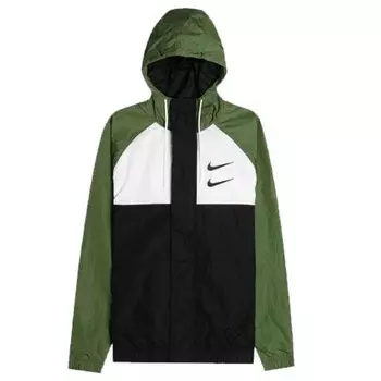 Куртка Nike Sportswear Swoosh Hooded, зеленый