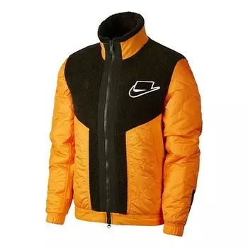 Куртка Nike Sportswear Synthetic-fill Sports, темно-желтый/черный