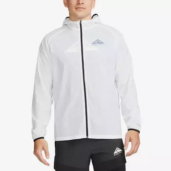 Куртка Nike Trail Aireez Men's Lightweight Trail Running, белый/черный