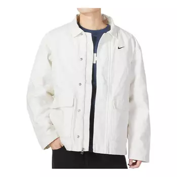 Куртка Nike utility pocket coach jacket 'White' DQ4939-030, белый