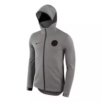 Куртка Nike Warriors Showtime Sports Logo Casual Jacket Cardigan Gray, серый