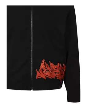 Куртка Нин Харрингтон Off-White, черный