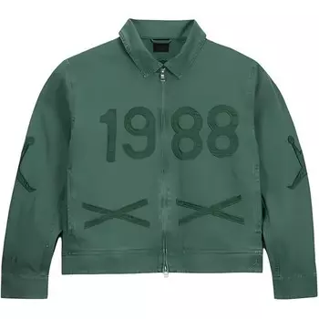 Куртка Nina Chanel Abney Cobranded Edition унисекс зеленая Jordan, зеленый